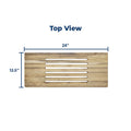 Wall Mounted Folding Shower Bench 24 Inch C3352