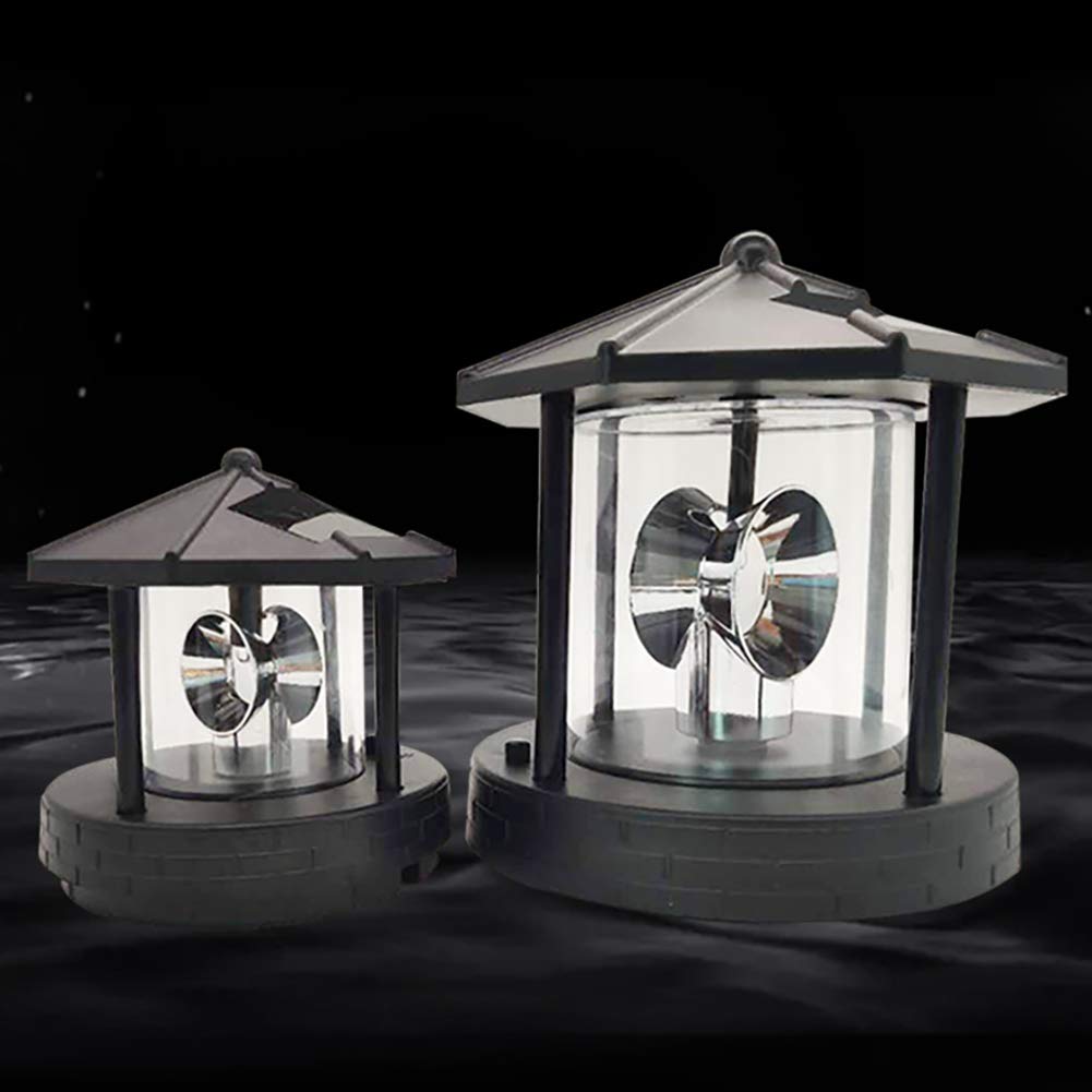 Solar Rotating Lighthouse Lamp T742