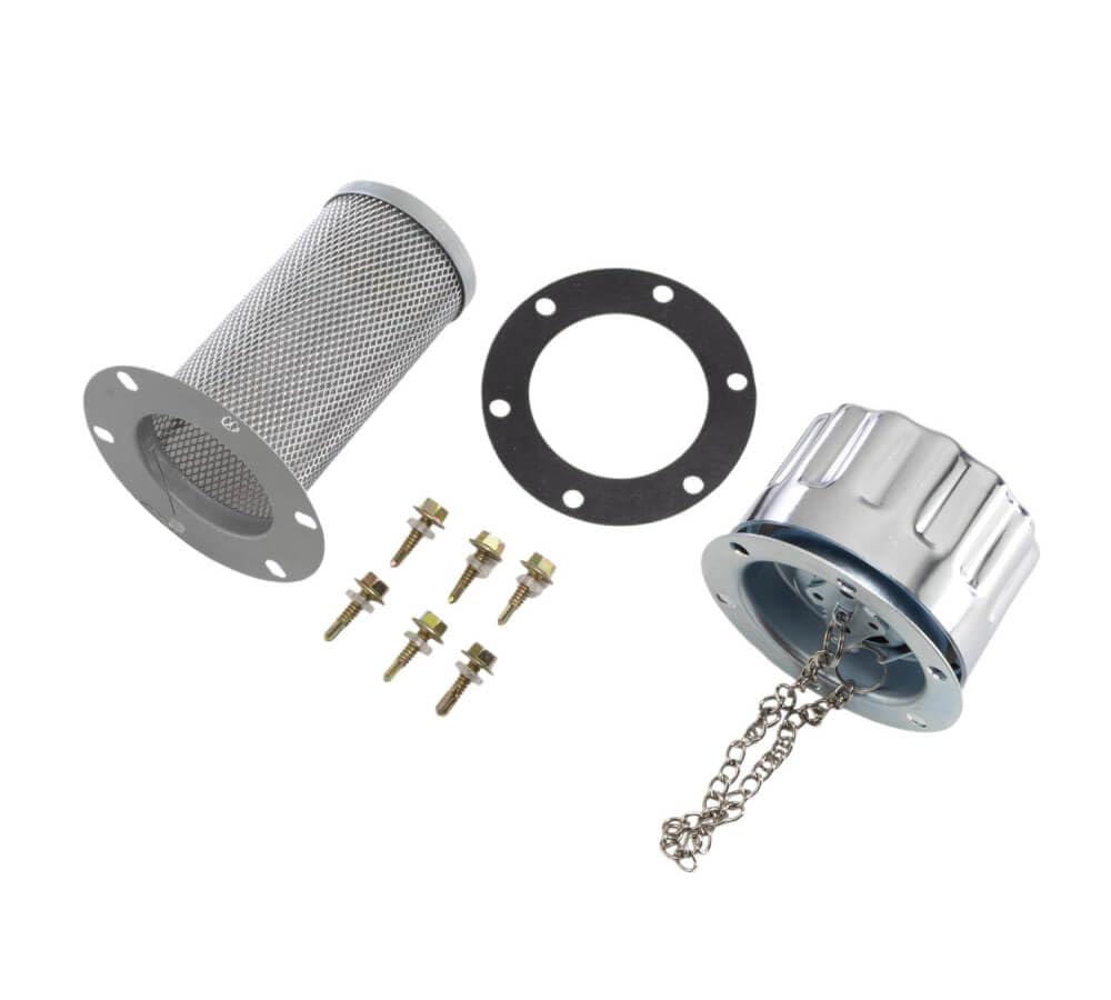 Carbon Steel Hydraulic Tank Breather Cap with Chain J40321