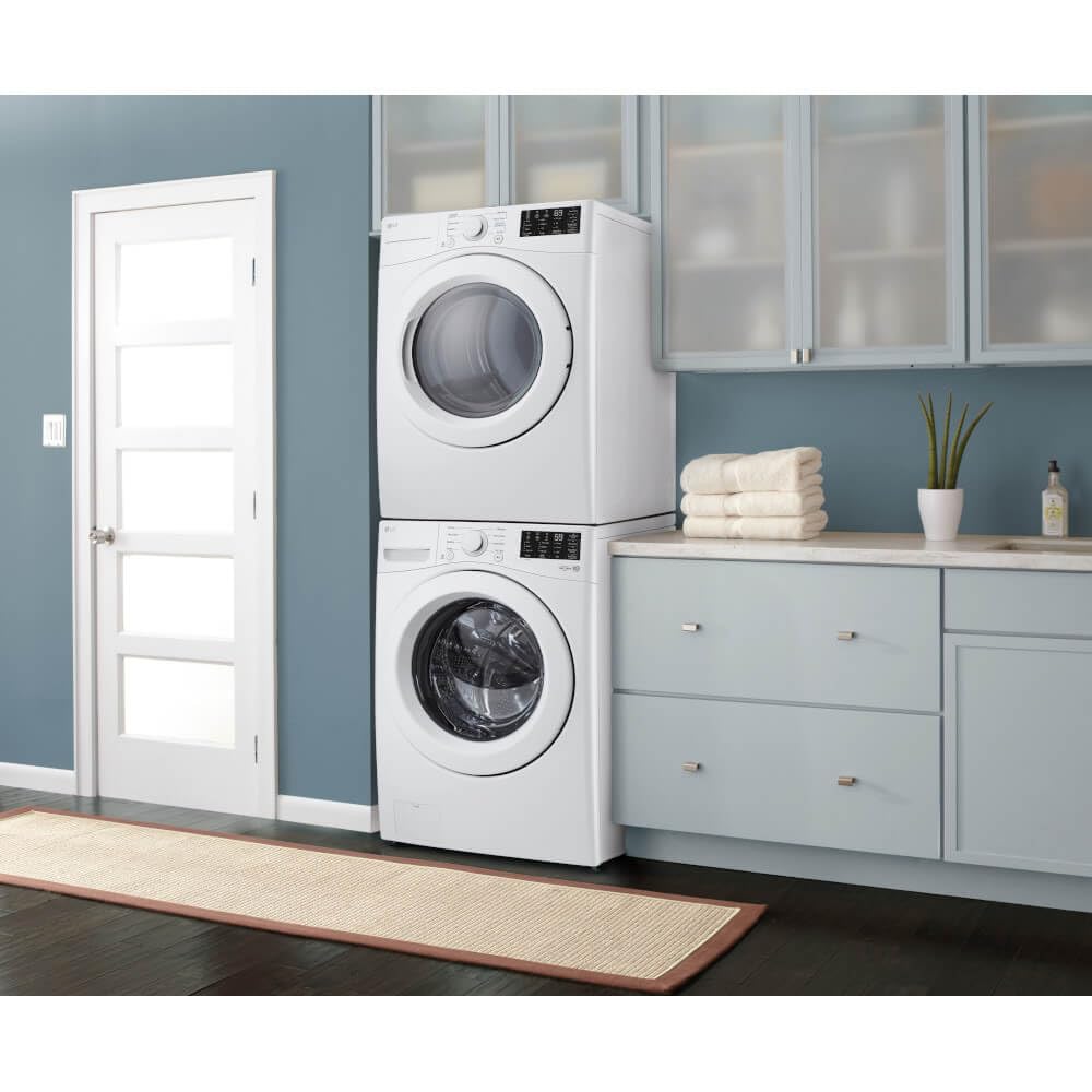7.4 cu. ft. Vented Stackable Electric Dryer in White O839