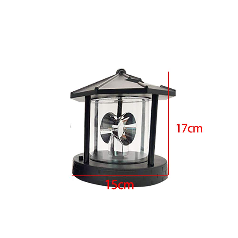 Solar Rotating Lighthouse Lamp T742