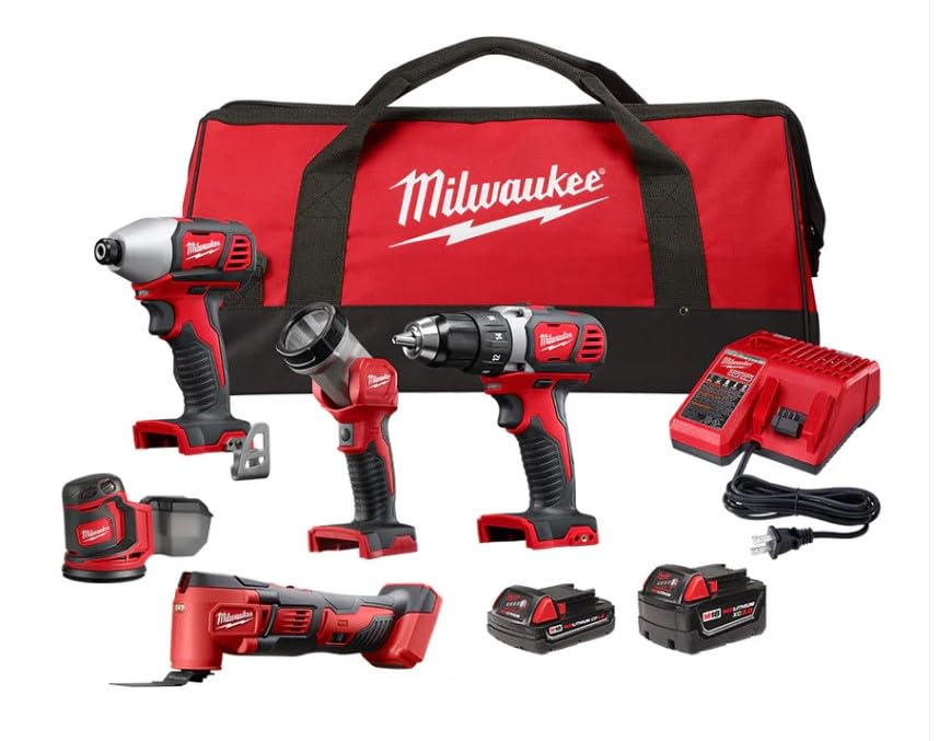 M18 18V Lithium-Ion Cordless 5 Piece Combo Kit R538
