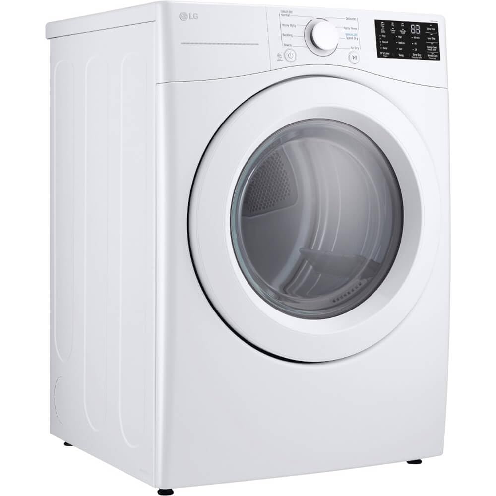 7.4 cu. ft. Vented Stackable Electric Dryer in White O839