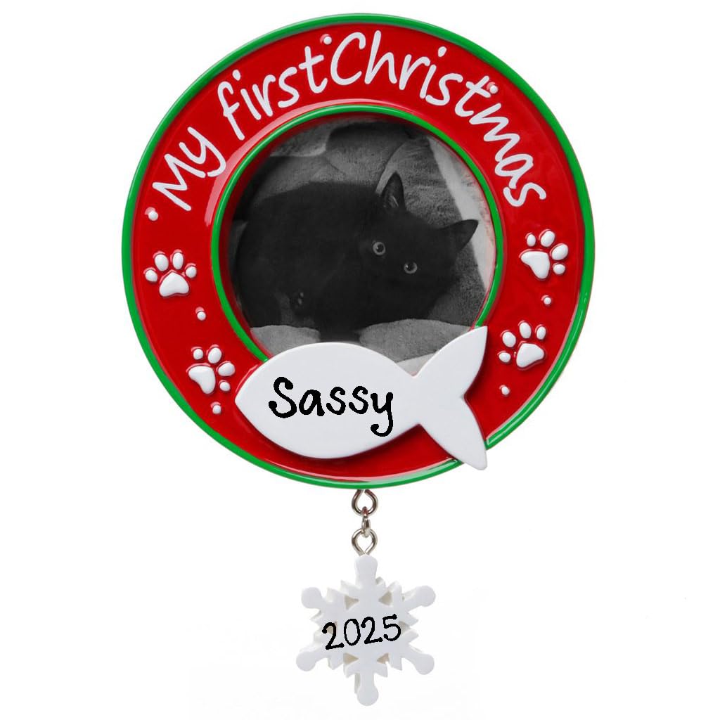 My First Christmas Picture Frame Ornament Q785