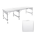 6FT Adjustable Folding Camping Table X4152