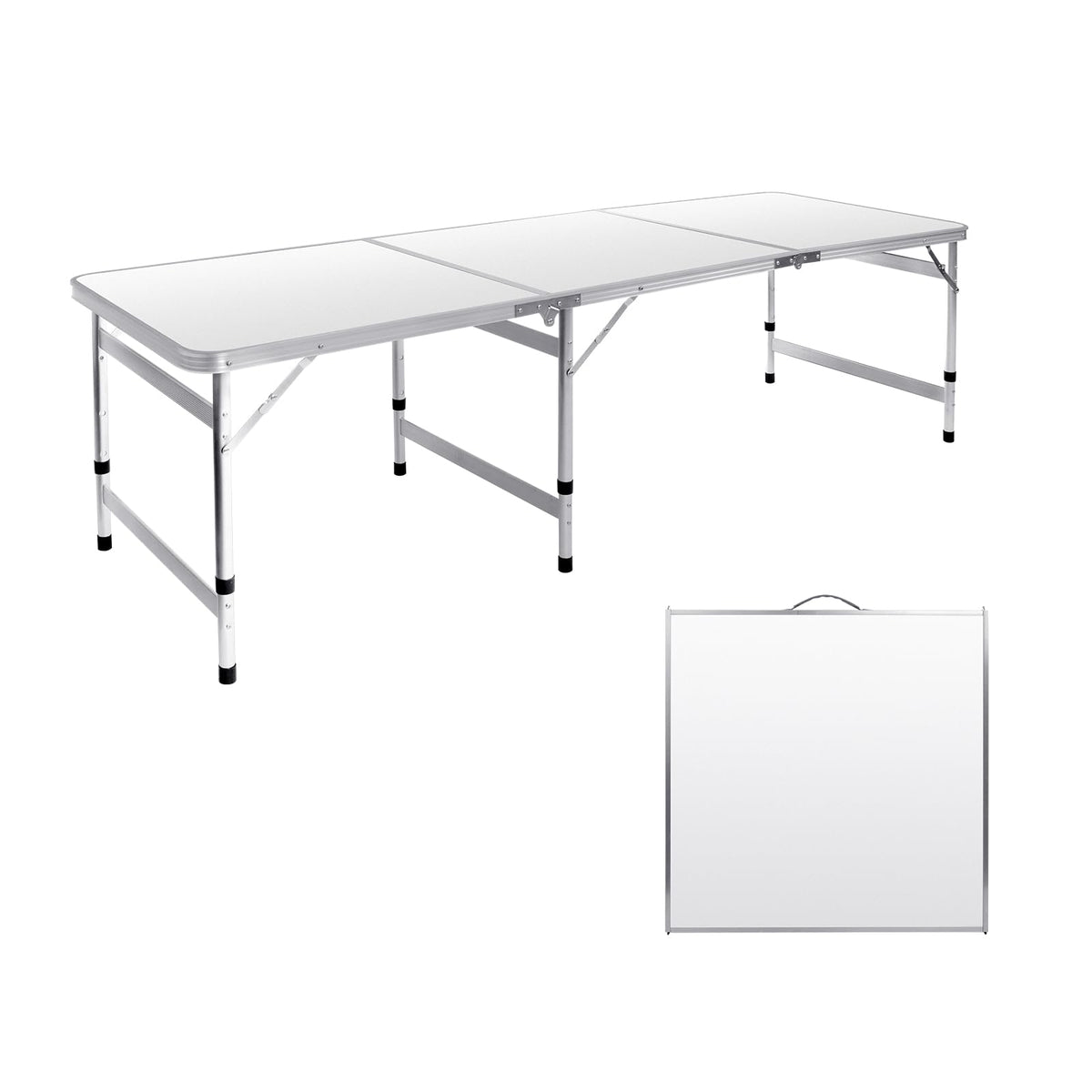 6FT Adjustable Folding Camping Table X4152