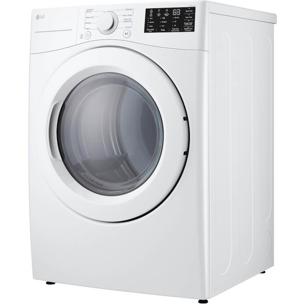 7.4 cu. ft. Vented Stackable Electric Dryer in White O839