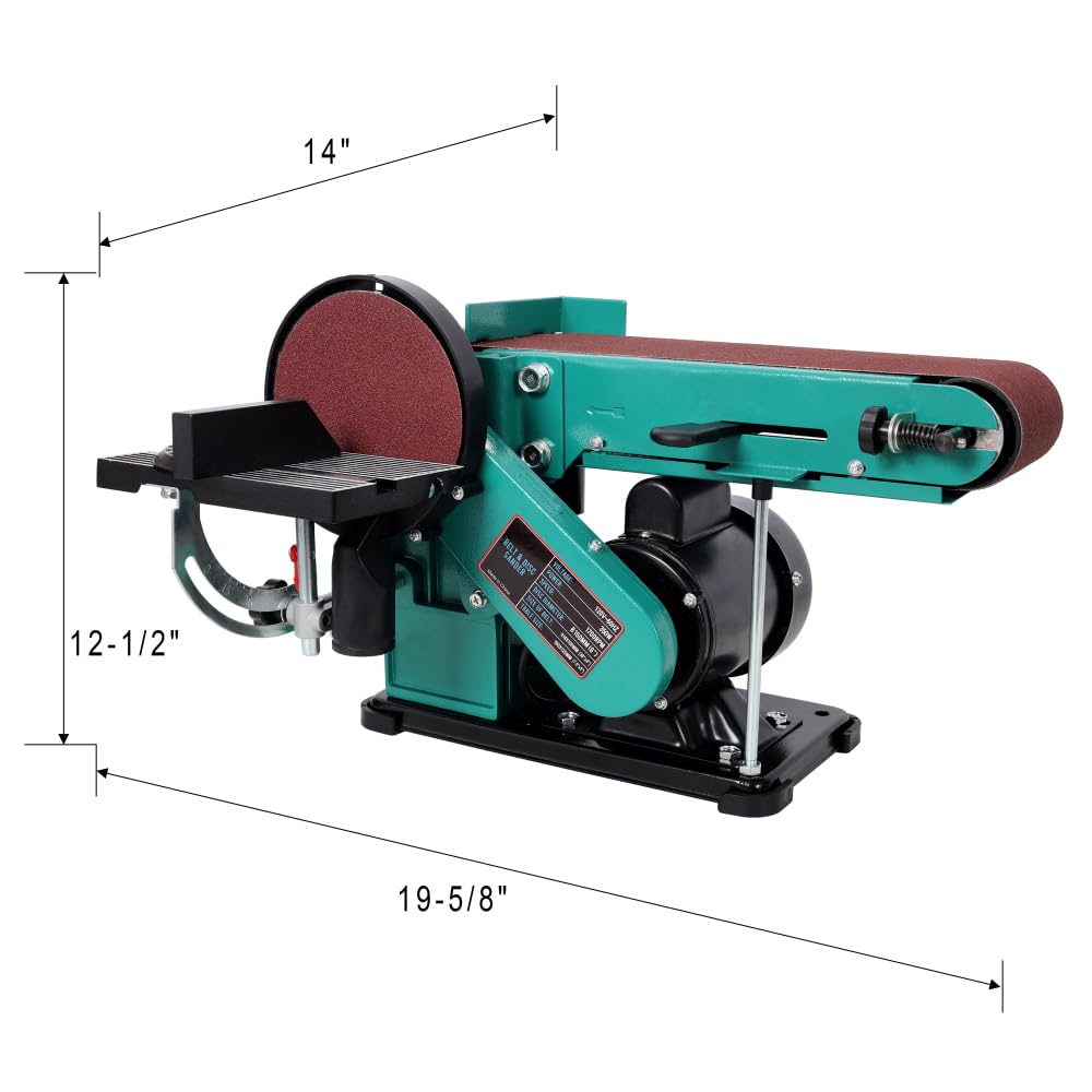 Benchtop Belt and Disc Sander with 4 x 36 in Belt and 6 in Disc X32771