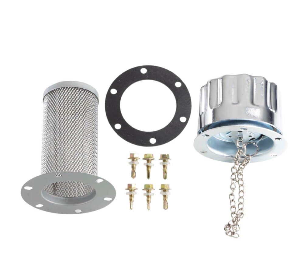 Carbon Steel Hydraulic Tank Breather Cap with Chain J40321