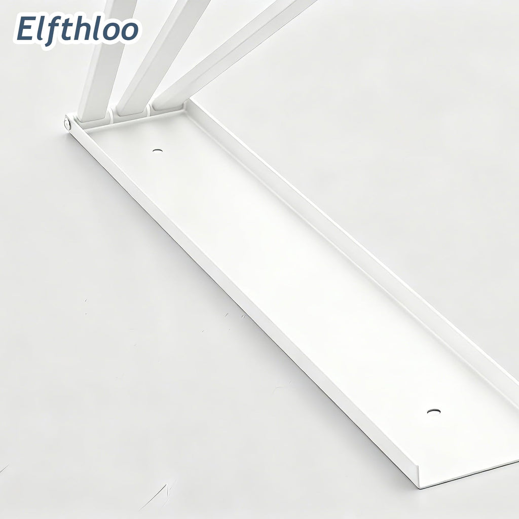 Swivel Kitchen Towel Rack 3-Arm White E534133
