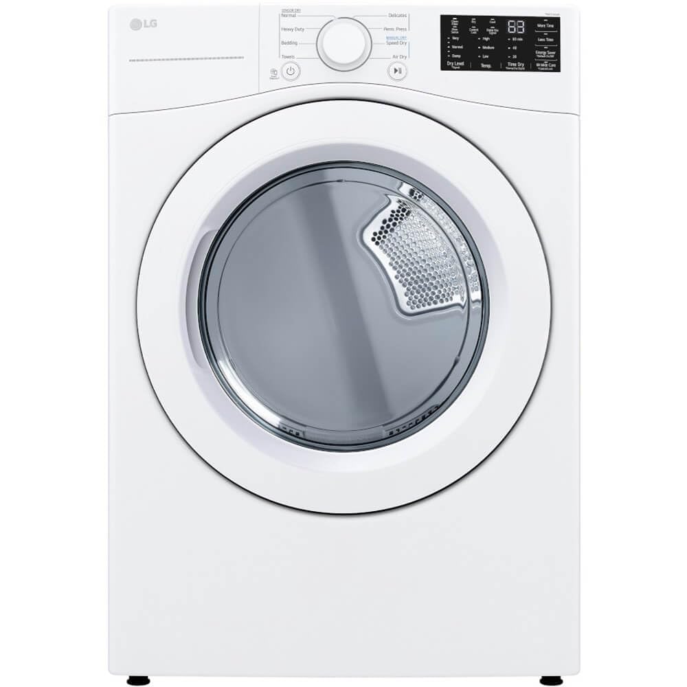7.4 cu. ft. Vented Stackable Electric Dryer in White O839
