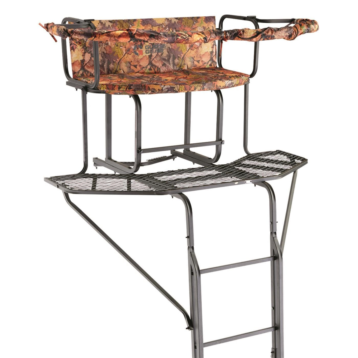 20' 2-Man Ladder Tree Stand with Hunting Blind M7727