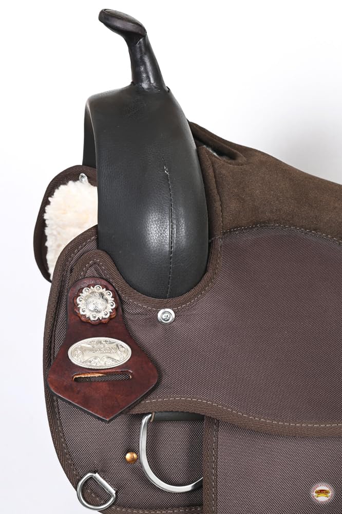Brown Leather Western Horse Saddle R67983