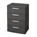 4 Drawer Plastic Unit G9313