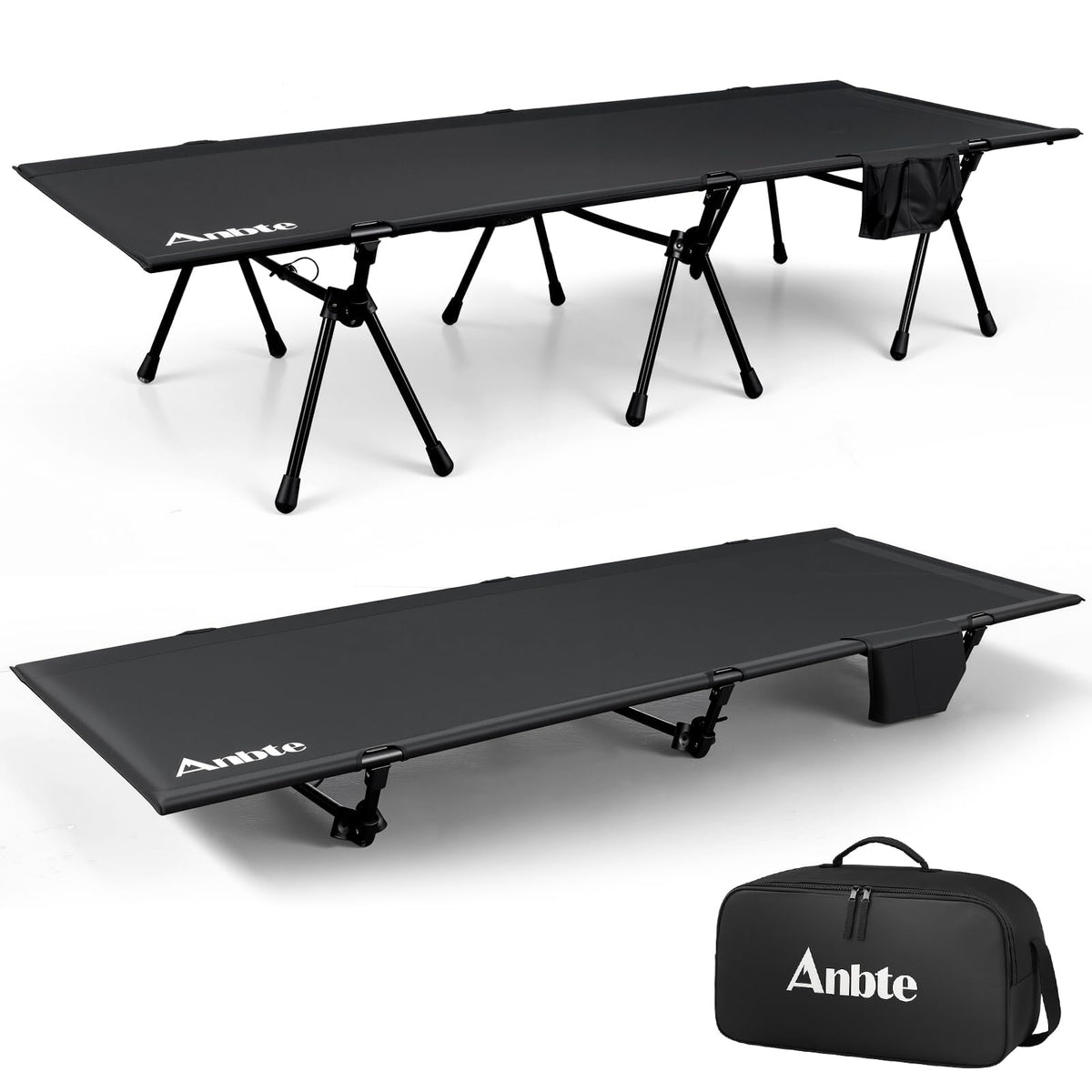 Height Adjustable Camping Cot 400 lbs V911284