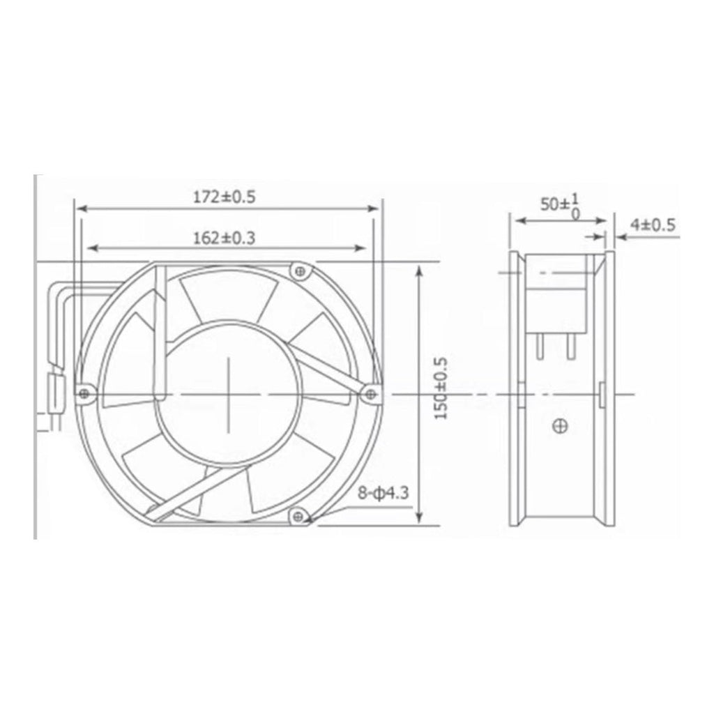 DC 24V USB Brushless Cooling Fan G965981