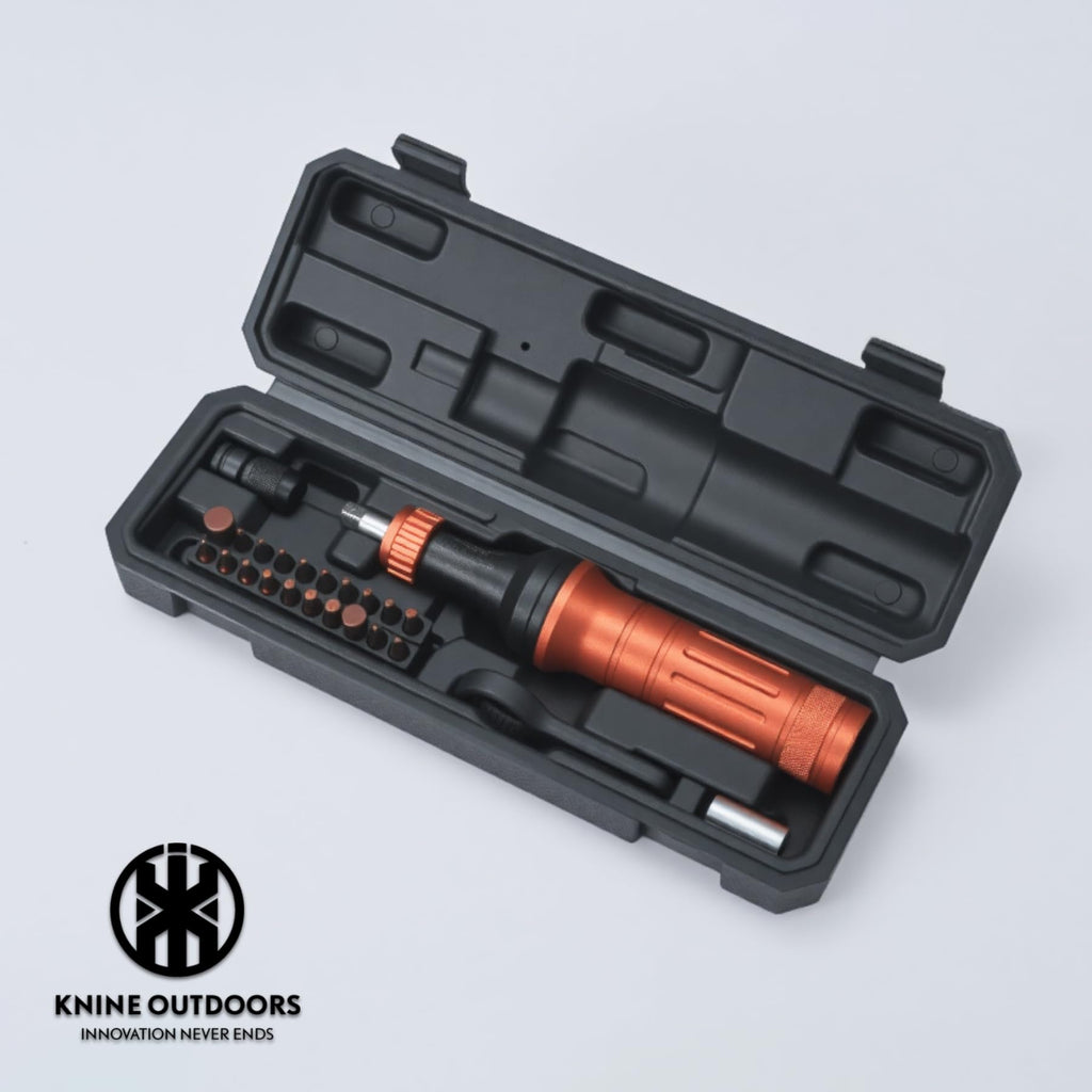 Torque Screwdriver Wrench Driver Set 10-80 Inch Pounds 20 Steel Bits O9065