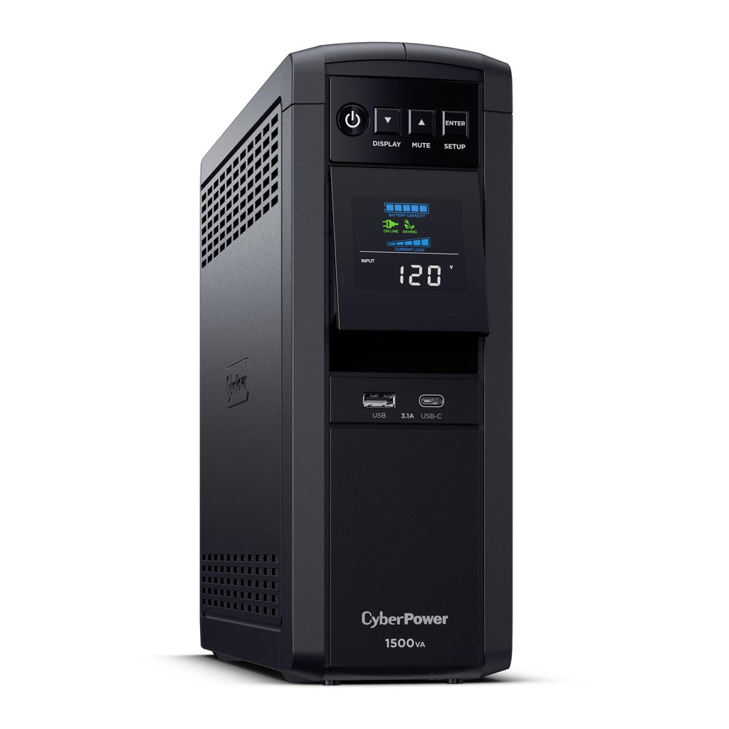 1500VA/1000W 12 Outlets Mini Tower UPS System W53718