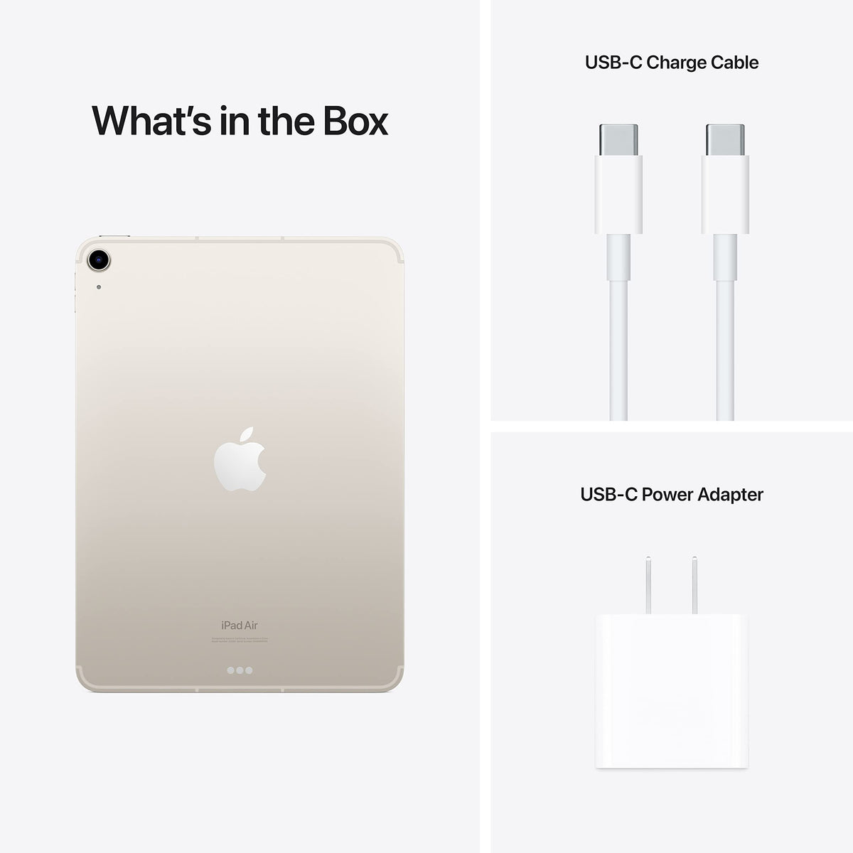 iPad Air 10.9-inch Wi-Fi + Cellular 256GB Starlight J9997