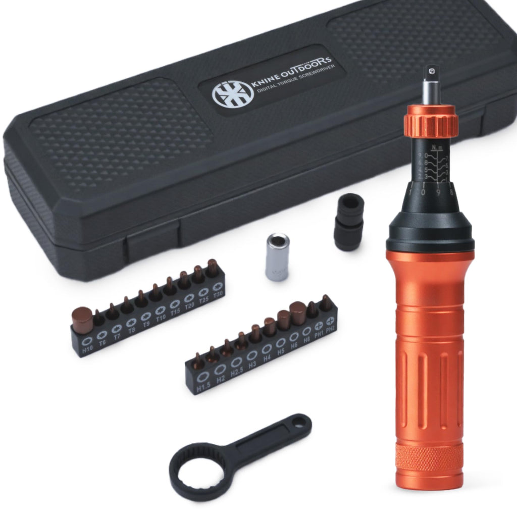 Torque Screwdriver Wrench Driver Set 10-80 Inch Pounds 20 Steel Bits O9065