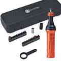 Torque Screwdriver Wrench Driver Set 10-80 Inch Pounds 20 Steel Bits O9065