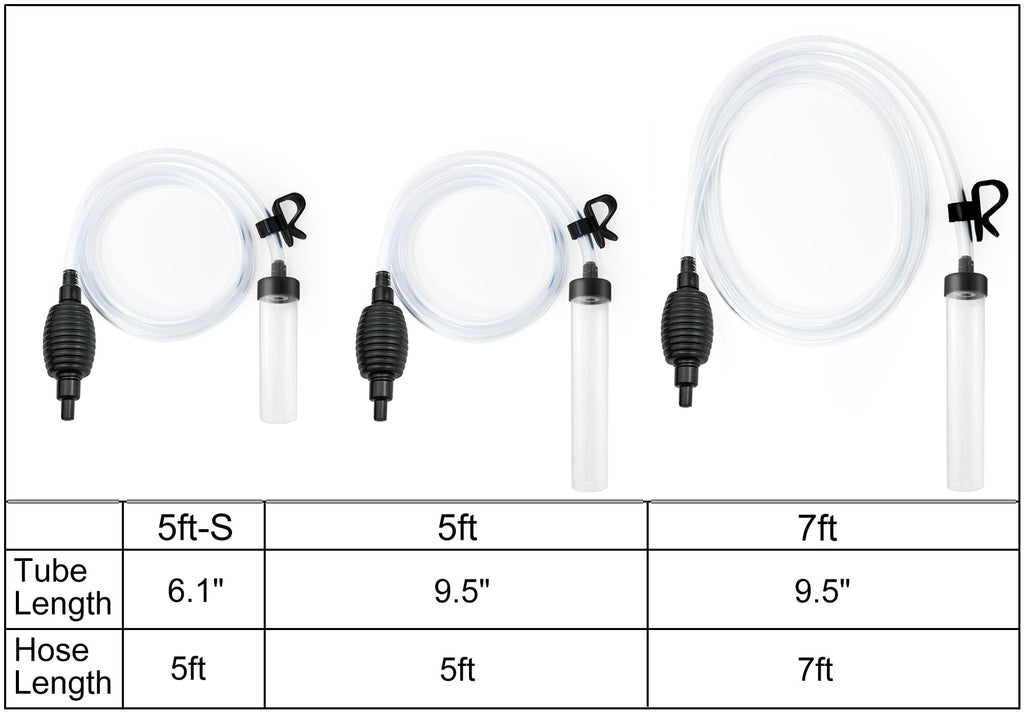 5ft Aquarium Siphon Vacuum Cleaner J736
