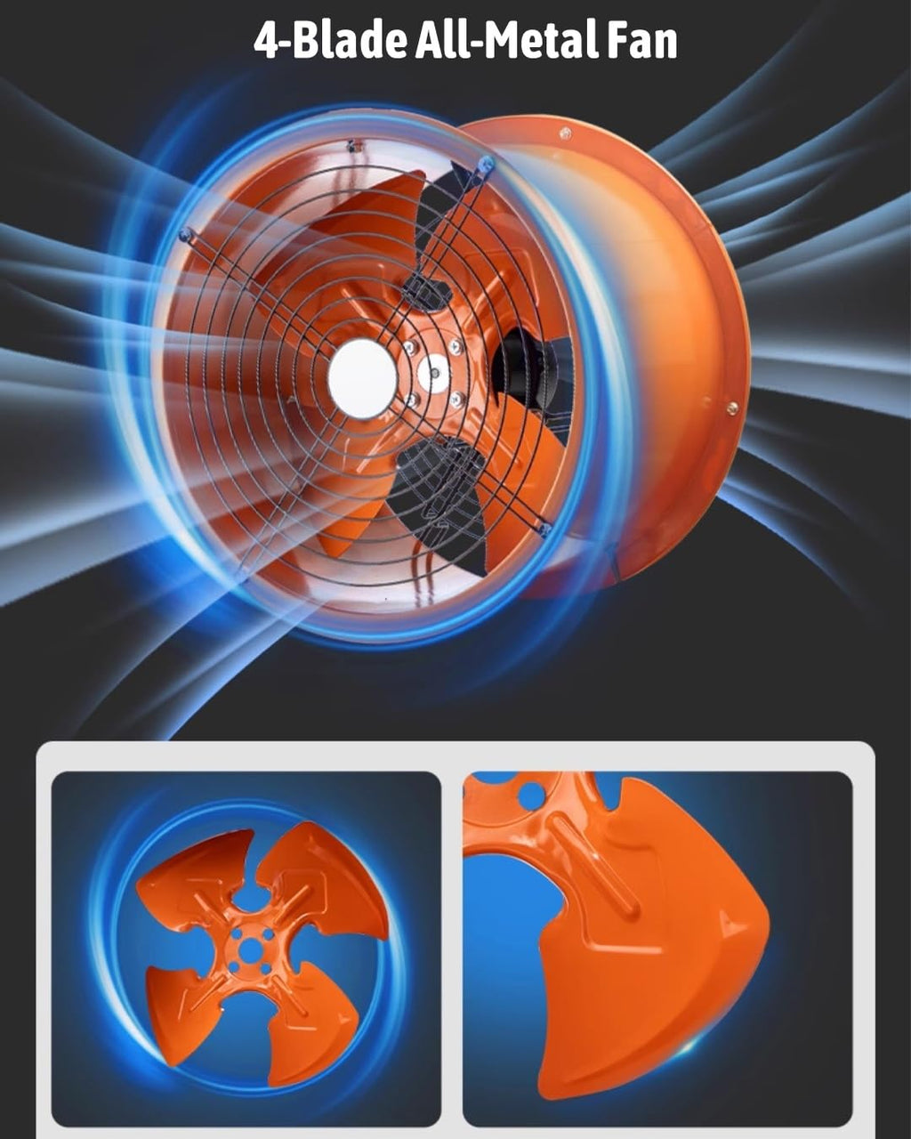 High Velocity Outdoor Pedestal Fan 3-Speed 20in F247