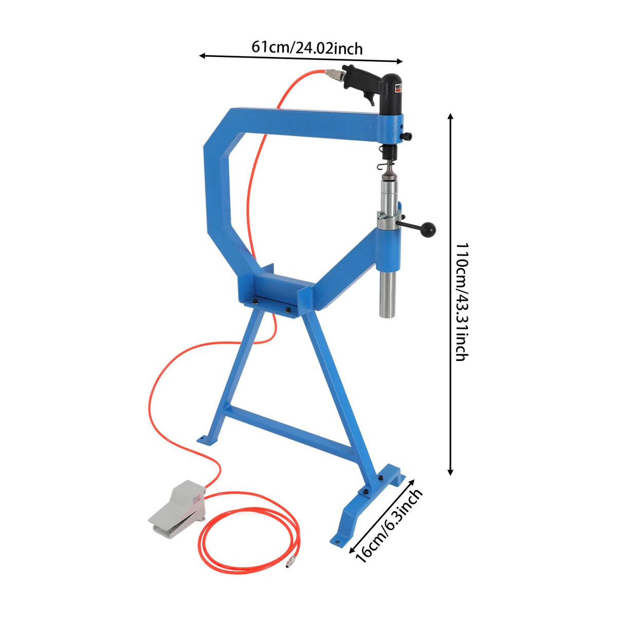 Pneumatic Planishing Hammer with Foot Pedal Z927593