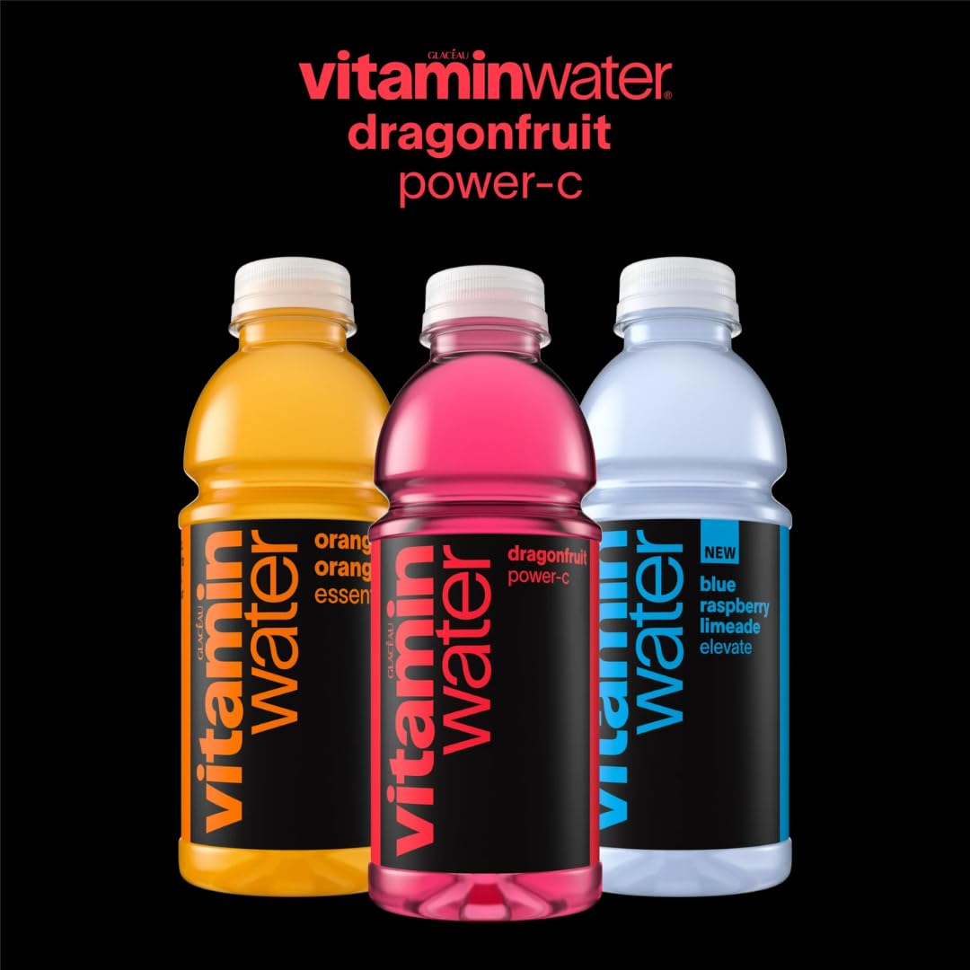 Vitamin Enhanced Water Beverage 12 Pack 20oz Bottles 6 Flavor Variety Pack Y13880