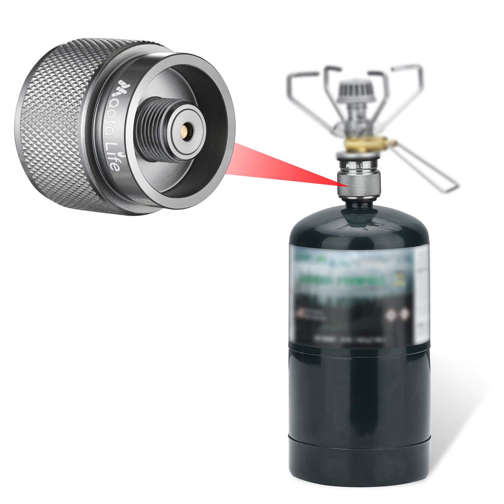Camping Stove Gas Converter with 16 oz Tank I63850