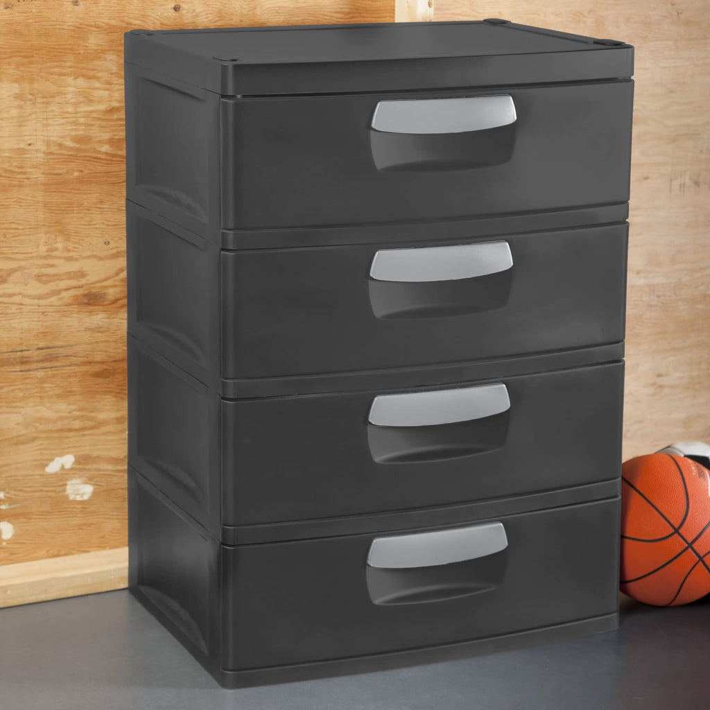 4 Drawer Plastic Unit G9313