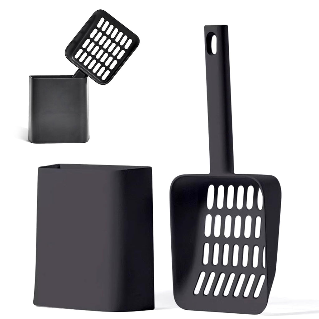 2 in 1 Cat Litter Scoop with Holder Stand Y203