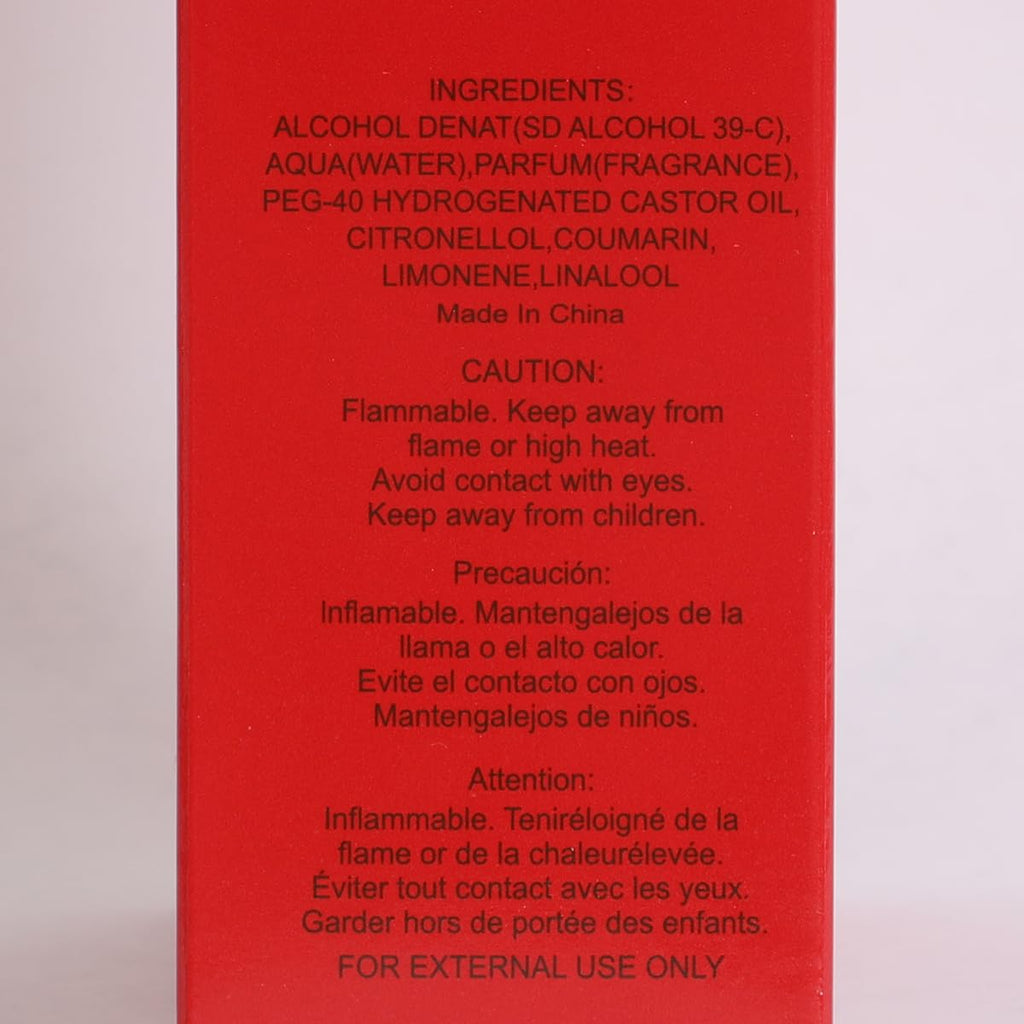 Men’s Eau de Toilette Cologne 100ml S4950