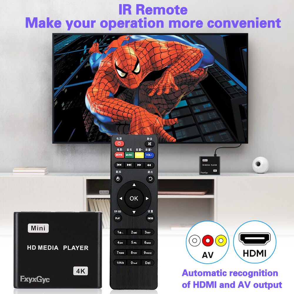 4K Ultra HD HDMI Media Player C420189