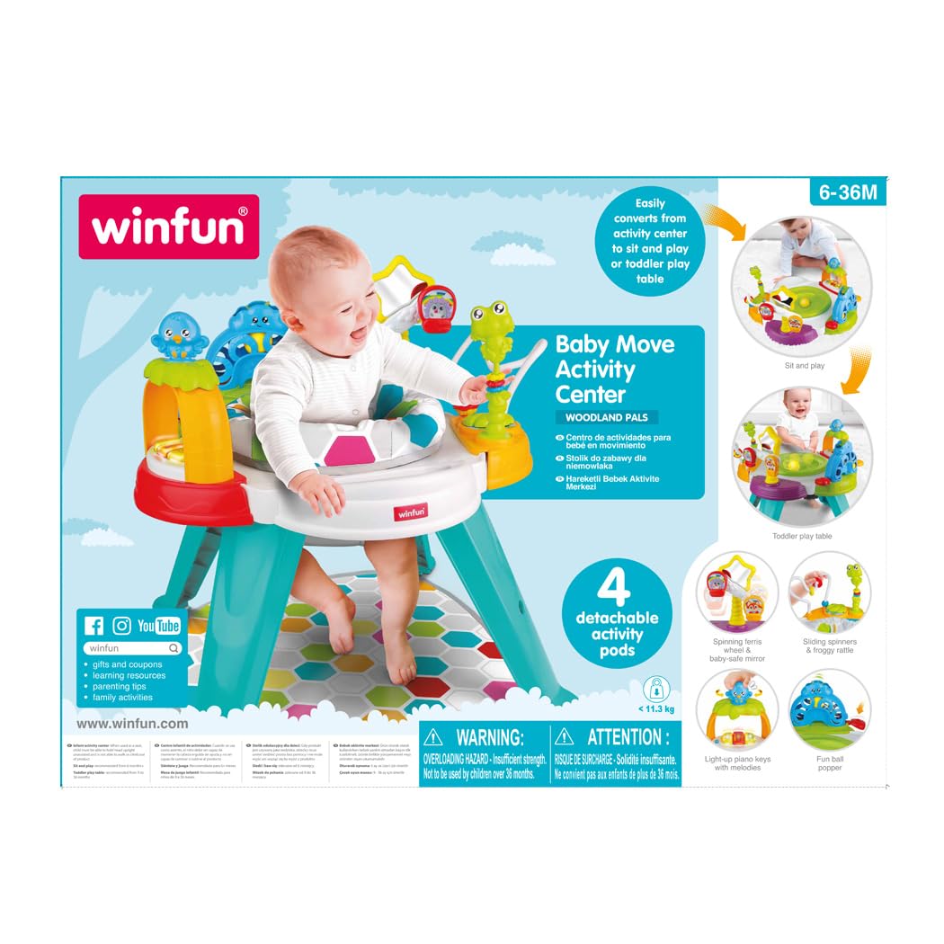 3-in-1 Activity Center with Adjustable Height O110