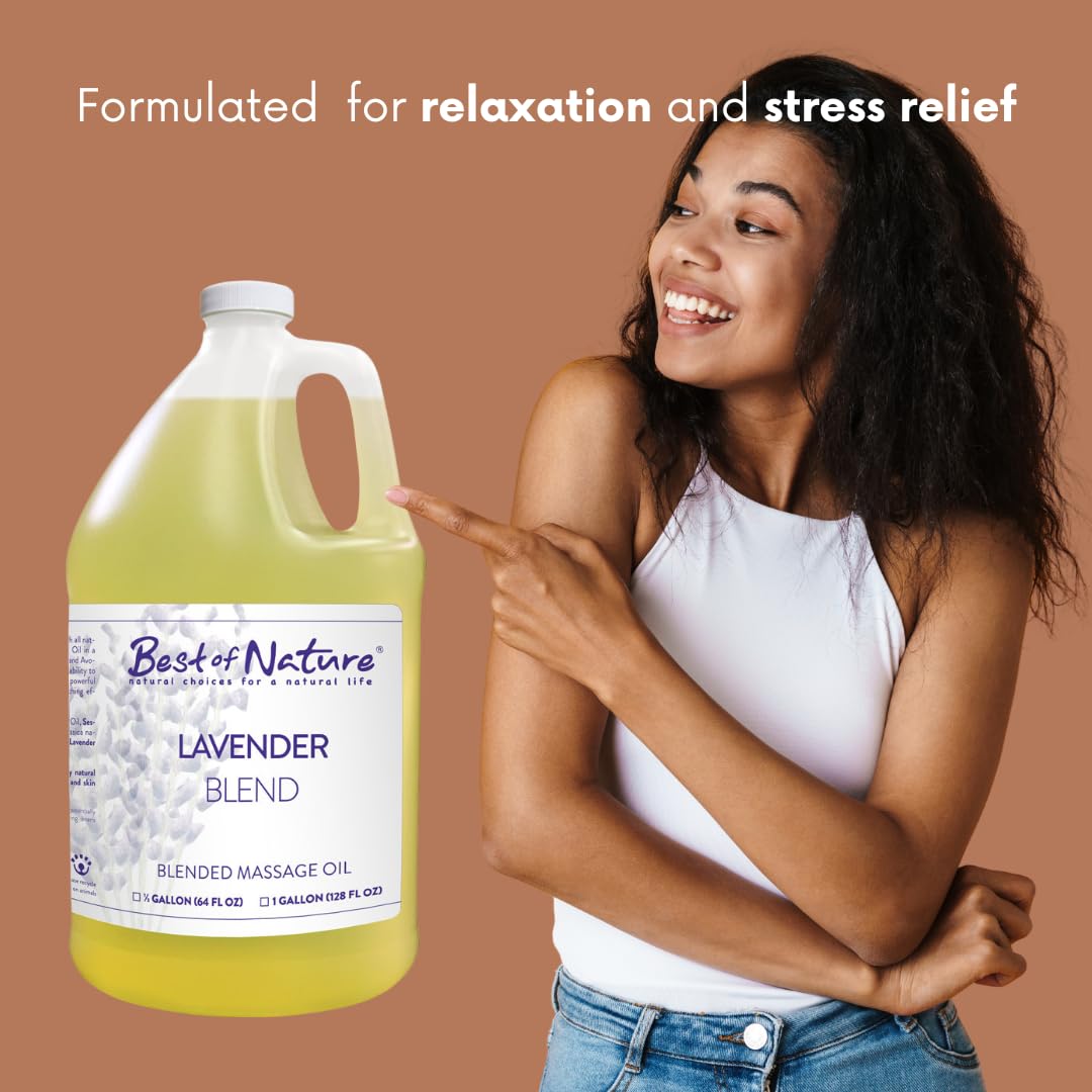 Lavender Blend Massage Oil Gallon O8717