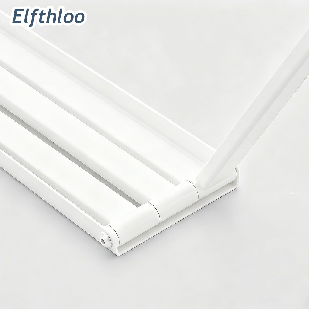 Swivel Kitchen Towel Rack 3-Arm White E534133