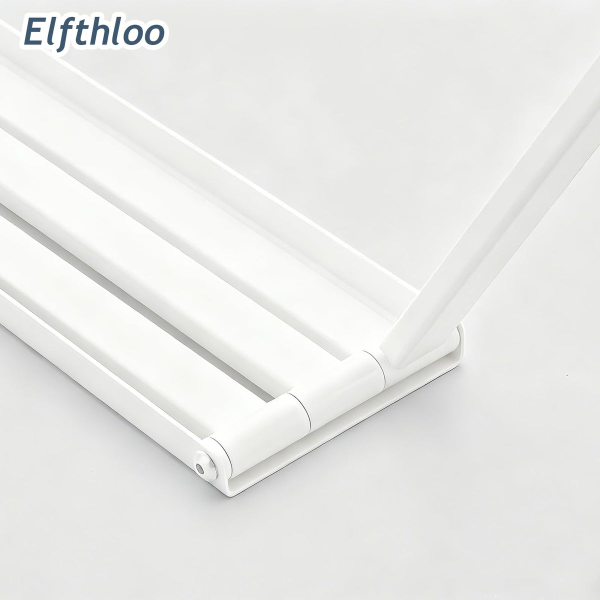 Swivel Kitchen Towel Rack 3-Arm White E534133