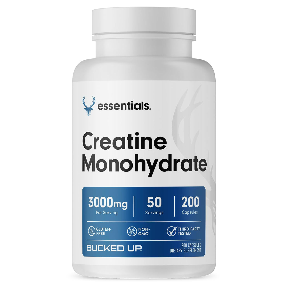 Creatine Monohydrate 3000mg Capsules Q83869