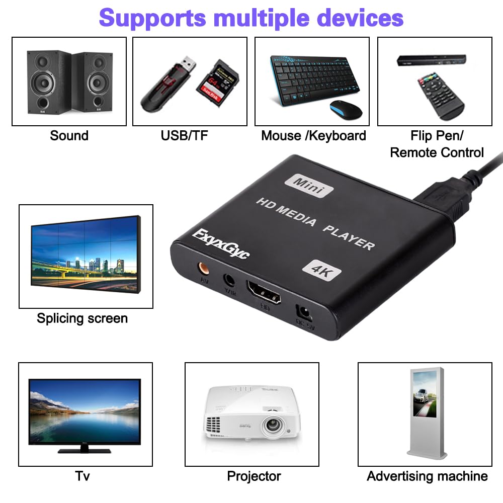 4K Ultra HD HDMI Media Player C420189