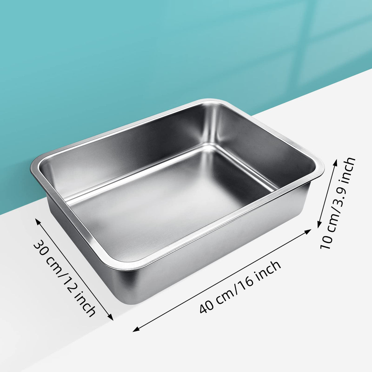 Stainless Steel Litter Box Z105223