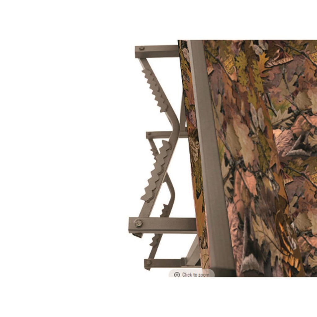 20' 2-Man Ladder Tree Stand with Hunting Blind M7727