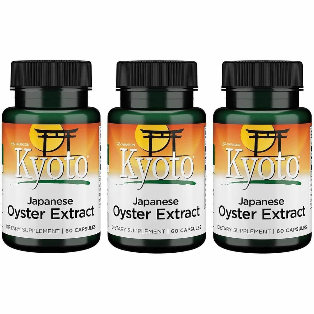 Oyster Extract 500 mg 60 Capsules 3 Pack I381383