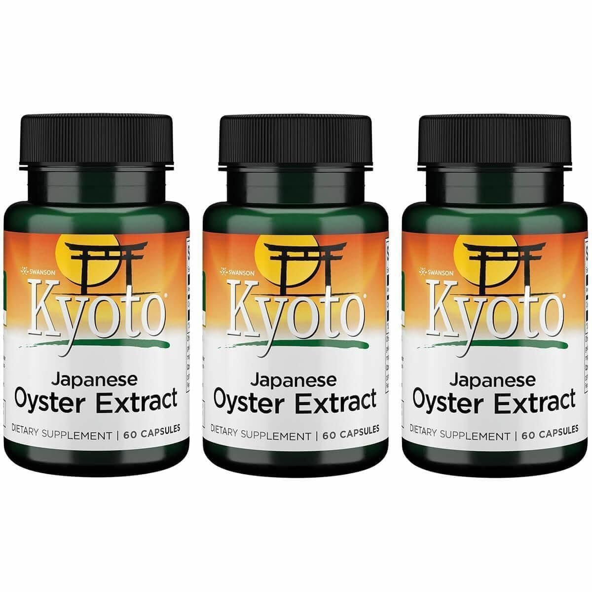 Oyster Extract 500 mg 60 Capsules 3 Pack I381383