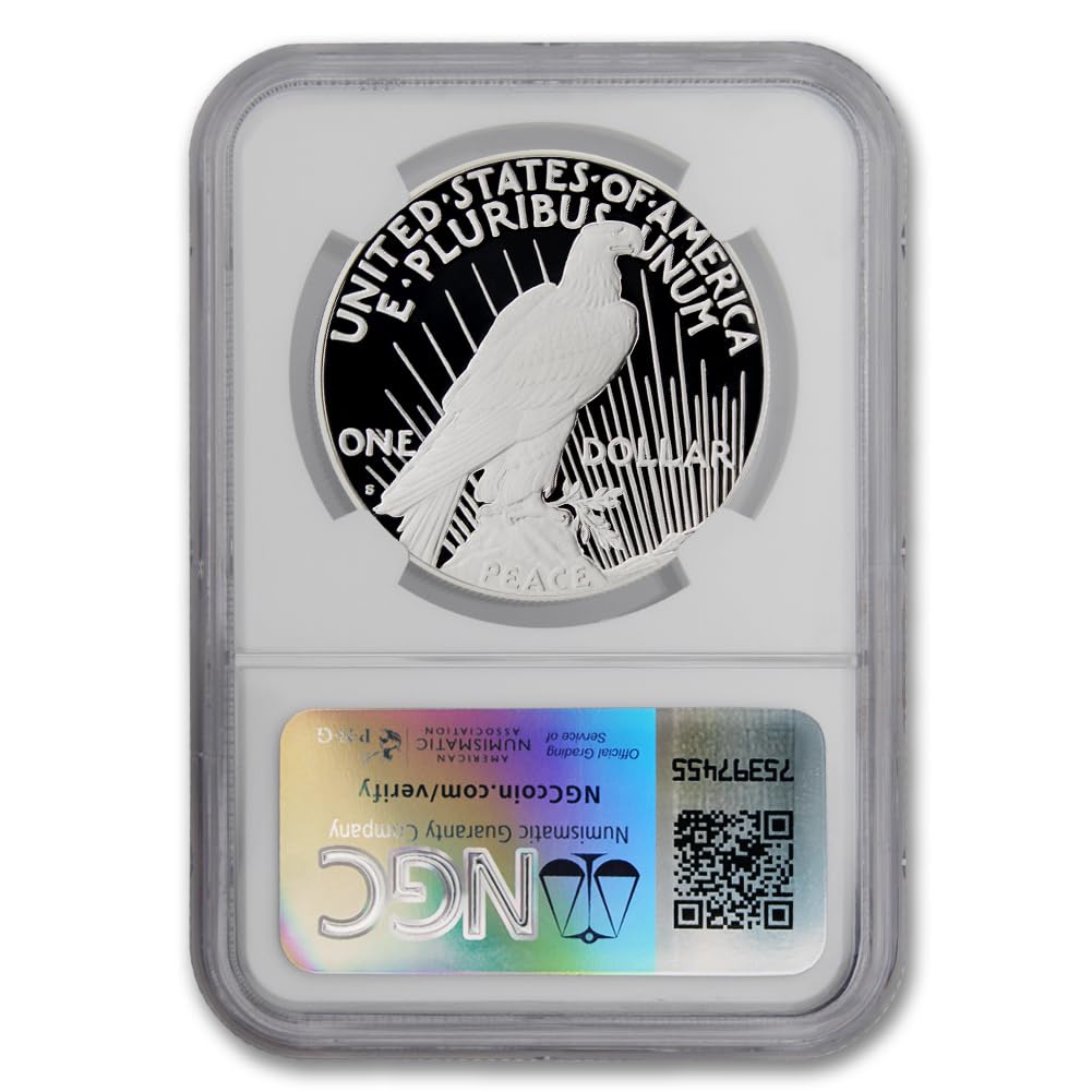 2024 American Silver Peace Dollar Coin PF-70 Ultra Cameo E150831