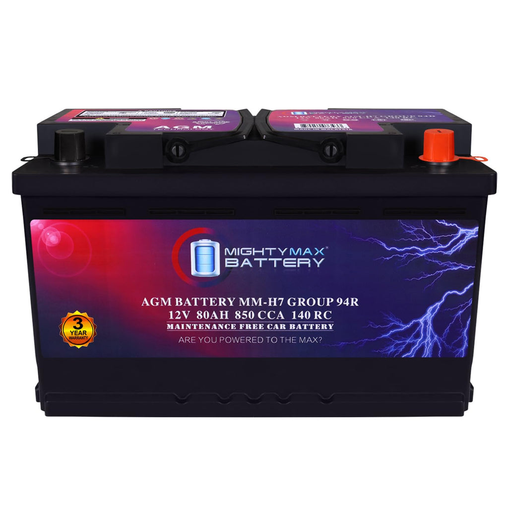 12V 80AH 850 CCA Replacement Battery C592