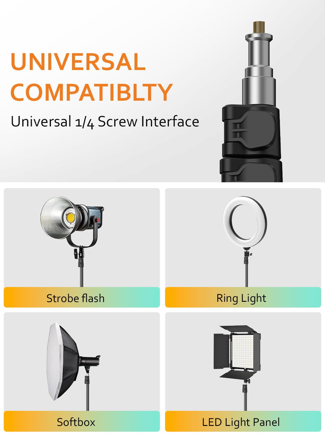 1.7M Aluminum Alloy Camera Tripod M302