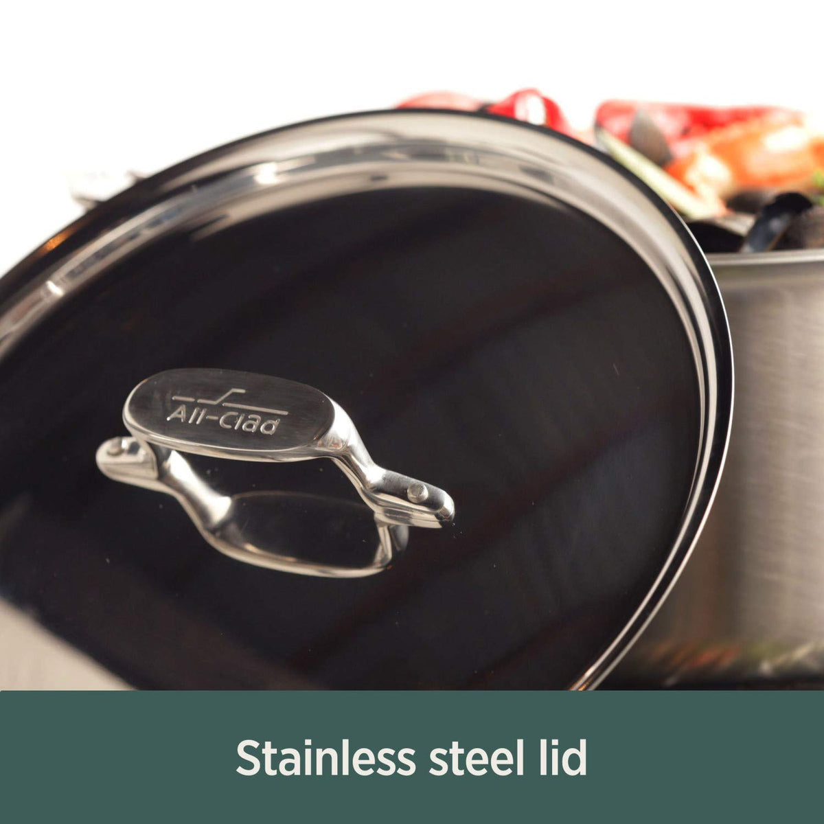 Stainless Steel 4 Qt Soup Pot with Lid Q847