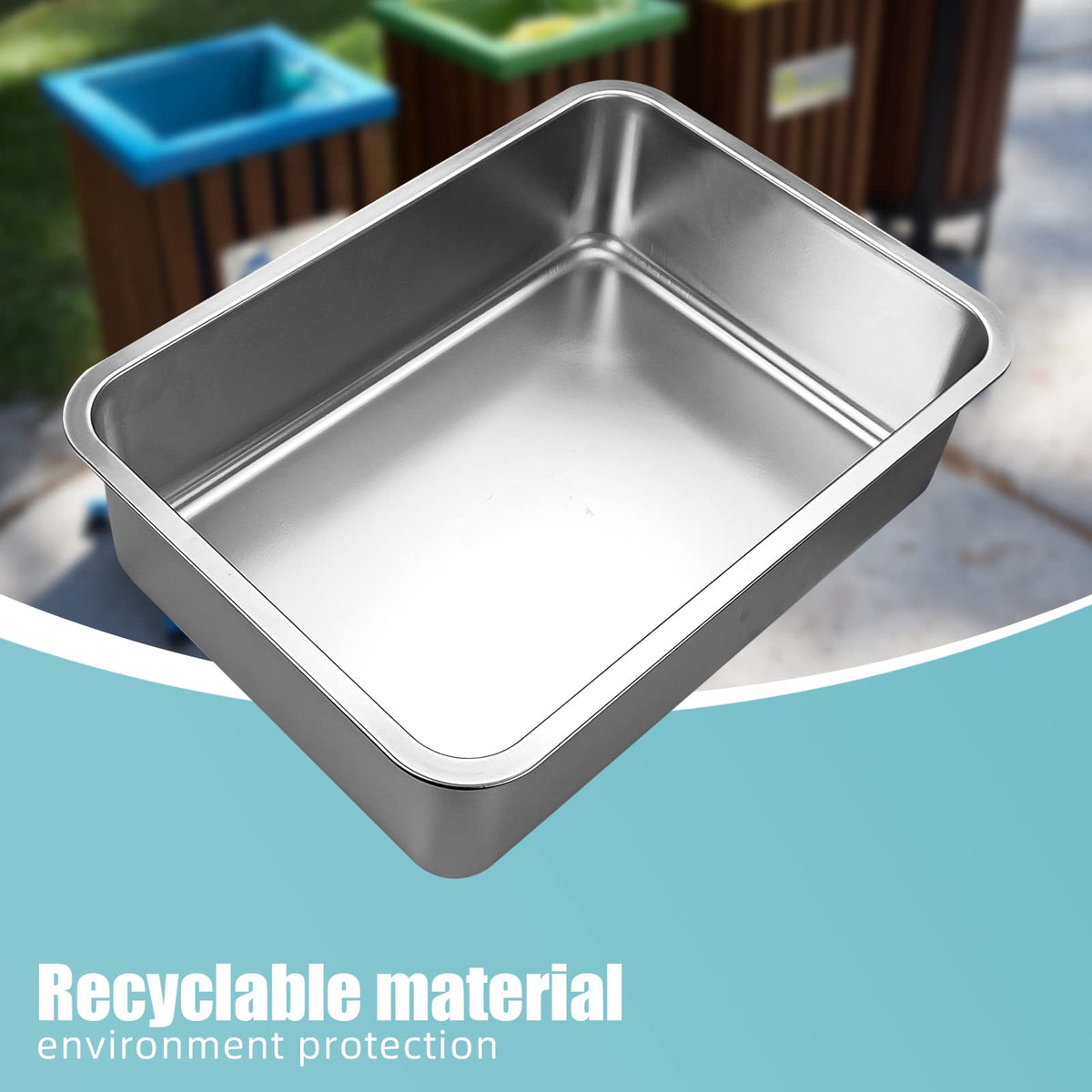 Stainless Steel Litter Box Z105223