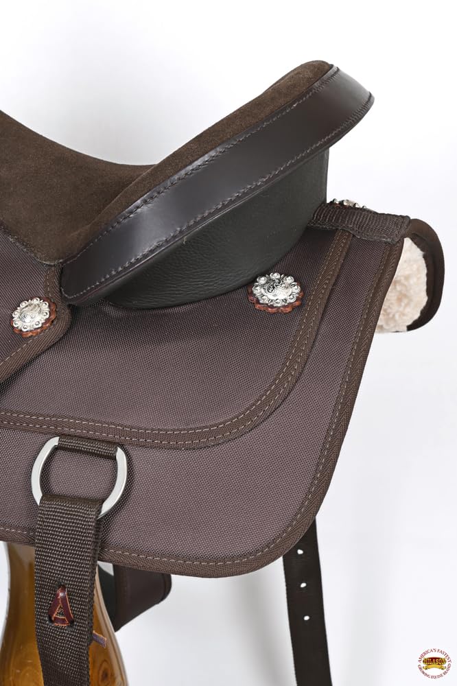 Brown Leather Western Horse Saddle R67983